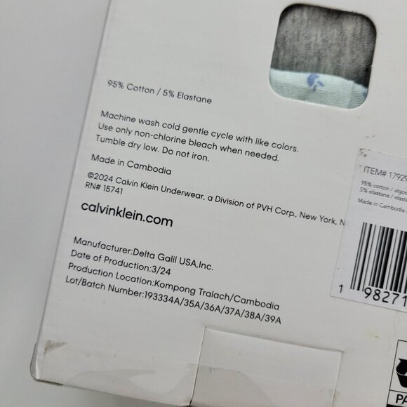 NEW Calvin Klein 7 Pack Girls Bikini Underwear Cotton Stretch Tag-Free M - Picture 3 of 5